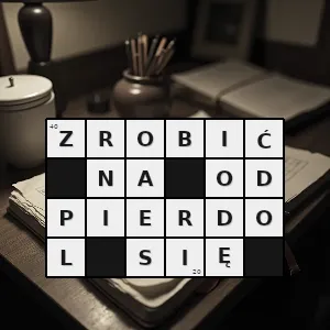 Rozwiązanie krzyżówki: zrobić coś bez przykładania się tak tylko żeby było - zrobić na odpierdol się | hasła, synonimy i podpowiedzi Hasło krzyżówkowe zrobić coś bez przykładania się tak tylko żeby było - zrobić na odpierdol się – rozwiązanie, synonimy, podpowiedzi i definicje krzyżówkowe